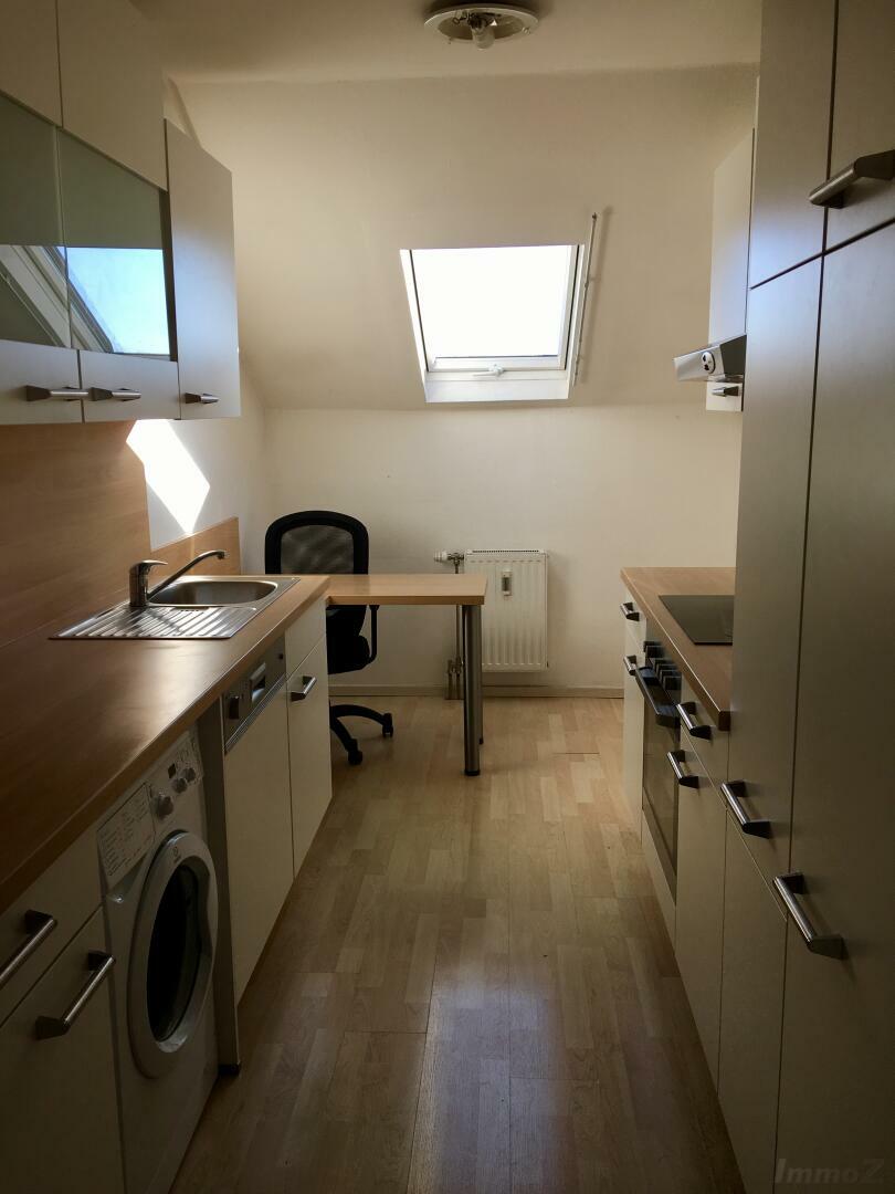 Komplett möblierte Küche