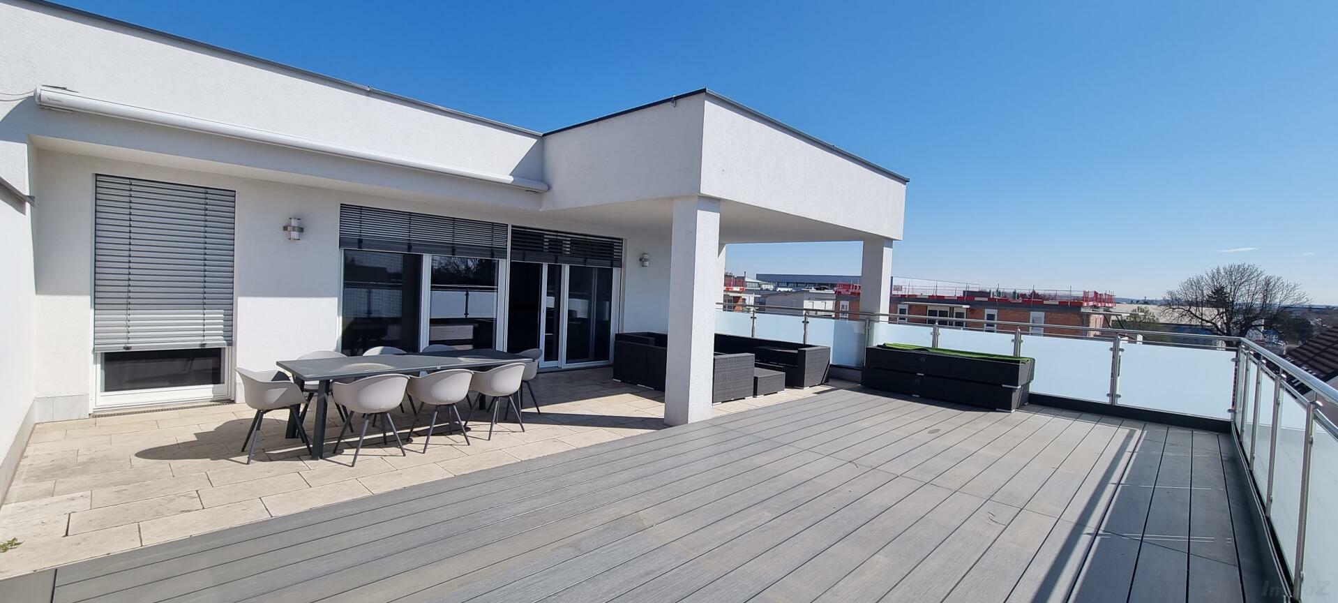 Gradnerstraße 4-Zi möbl. Dachterrasse Totale