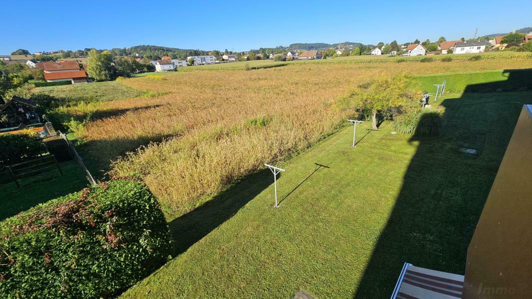 Grünblick von der Loggia