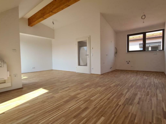 sonniger offener Wohn-Essbereich