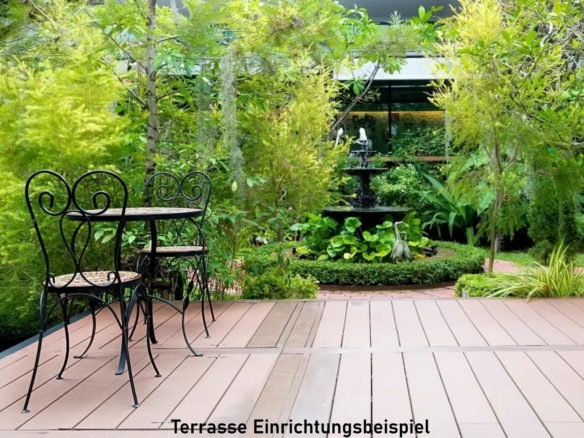 Terrasse Einrichtungsbeispiel 2