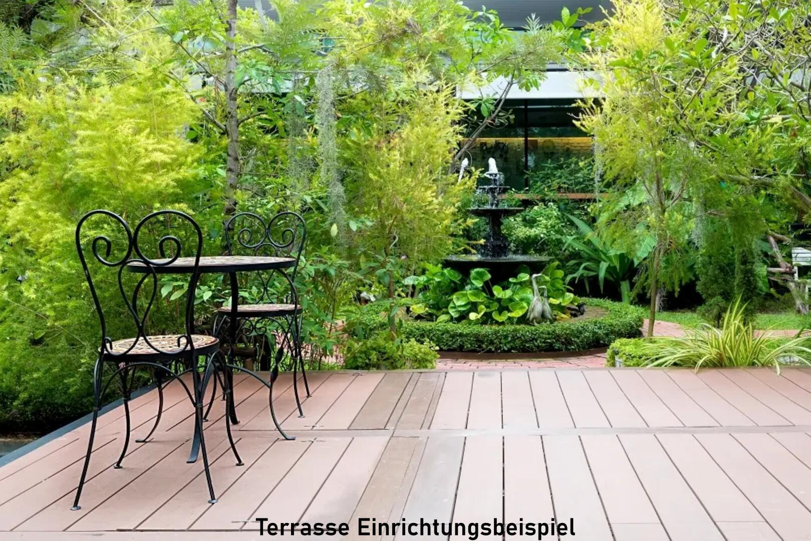 Terrasse Einrichtungsbeispiel 2