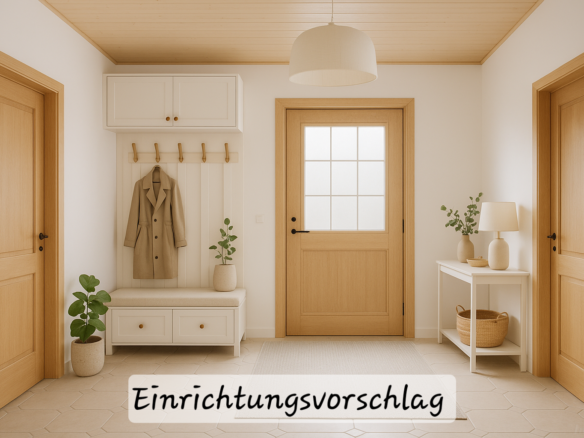 Einrichtungsvorschlag Vorraum