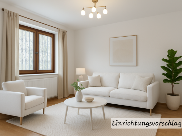 Einrichtungsvorschlag Wohnbereich EG