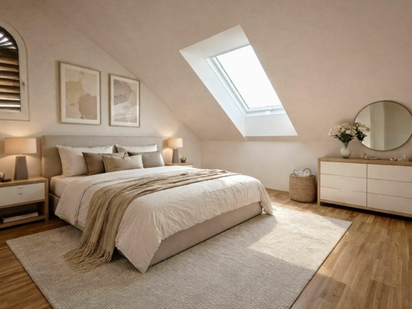 Schlafzimmer KI-Einrichtugnsvorschlag