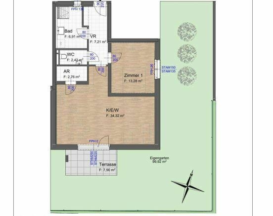 Grundrissplan_Haus2_Top2