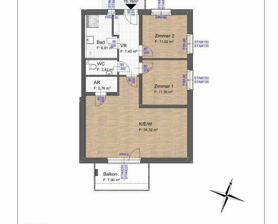 Grundrissplan_Haus2_Top4