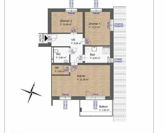 Grundrissplan_Haus3_Top4