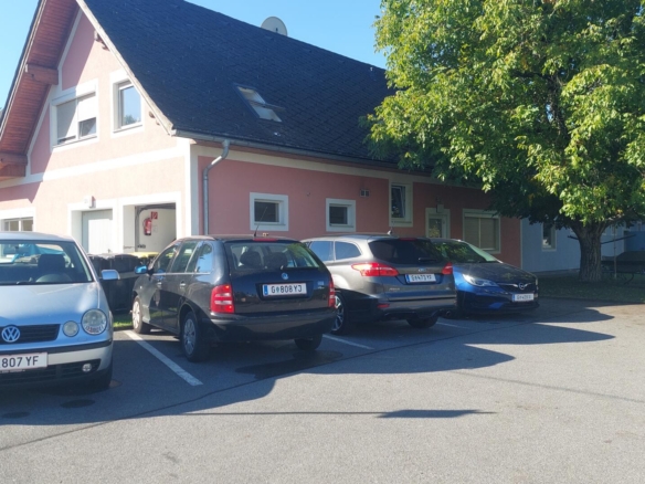 zugeteilter Parkplatz