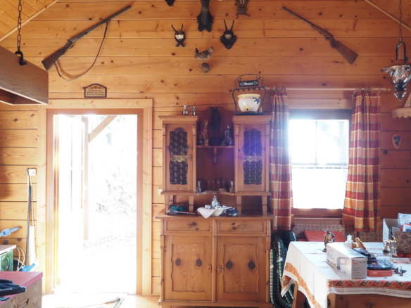 Blockhaus innen