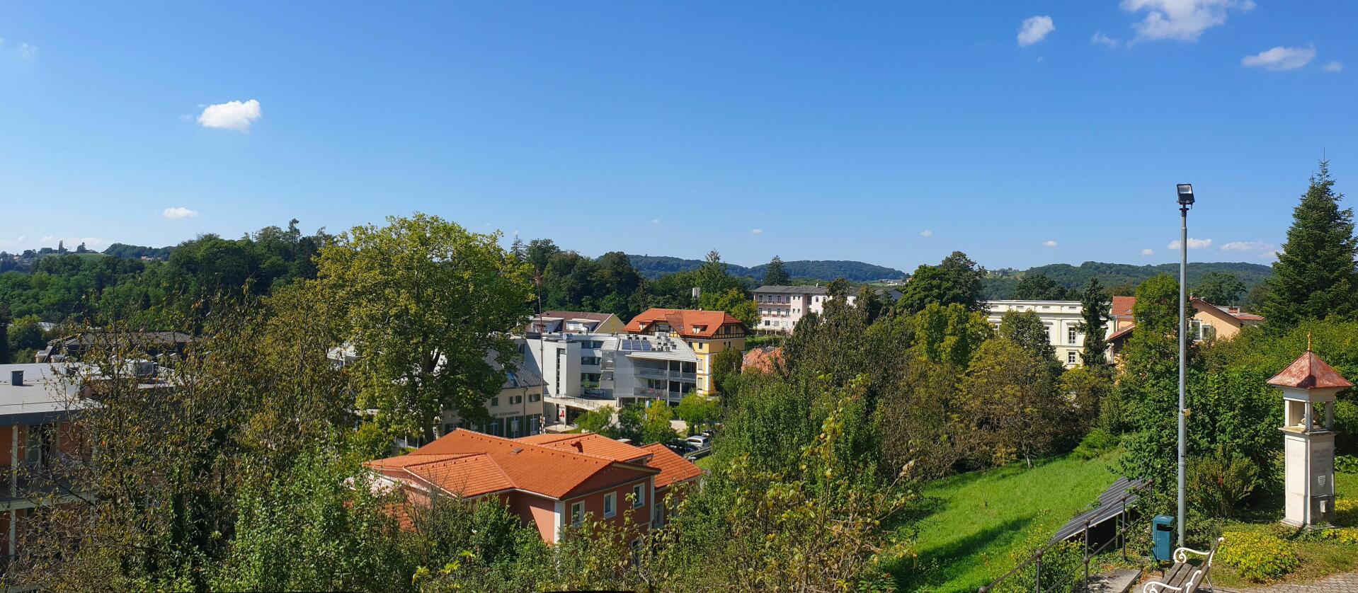 Ausblick über den Ort