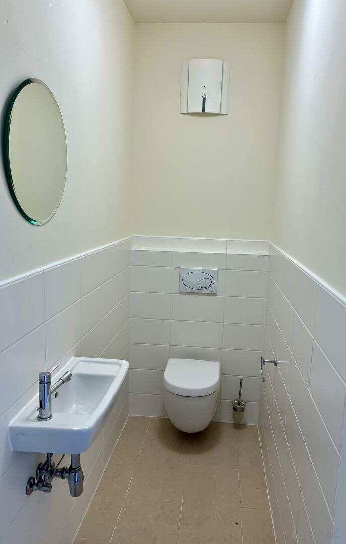 WC mit Handwaschbecken