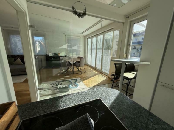 Blick von der Küche