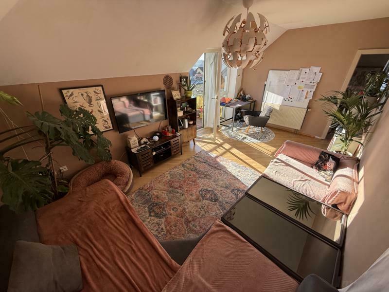 geräumiges Wohnzimmer