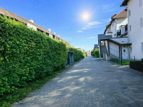 autofreie Siedlung 1 Zugang zur Wohnung