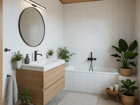 Einrichtungsvorschlag Badezimmer