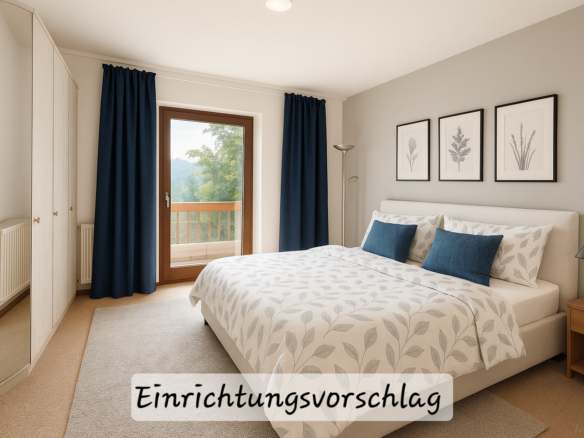Einrichtungsvorschlag Schlafzimmer