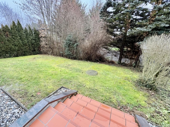 Abgang in den Garten