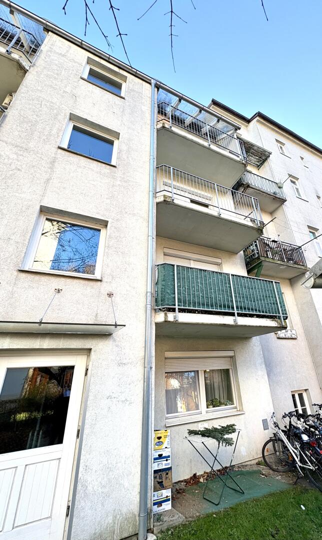 Ansicht Balkon seite