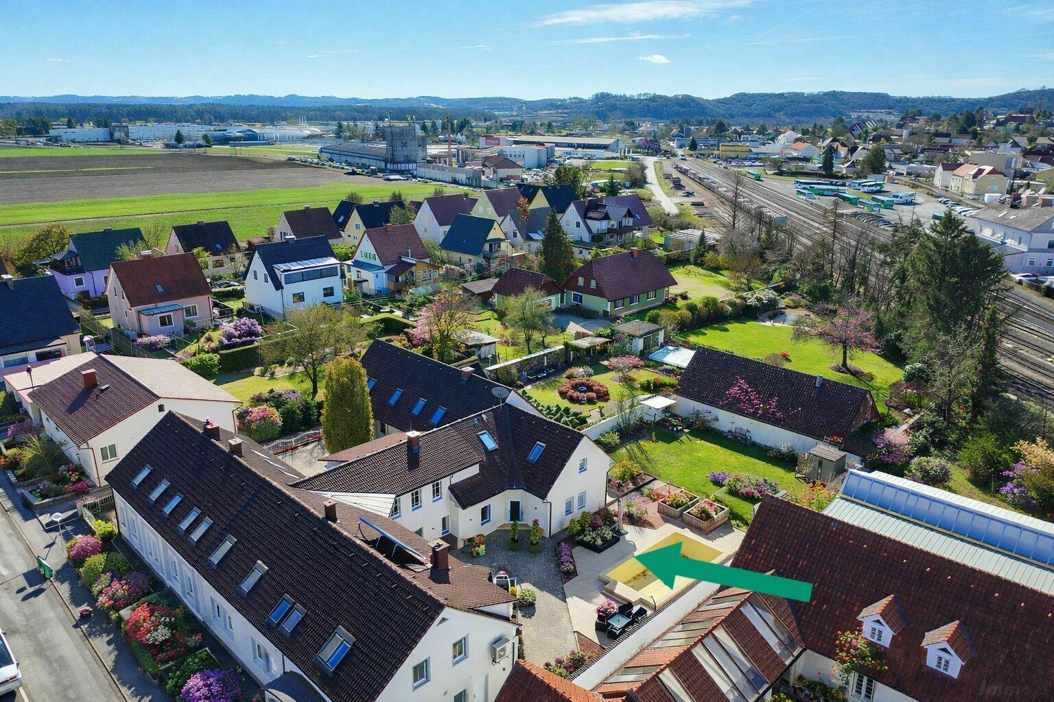 Drohnenansicht - KI unterstützt