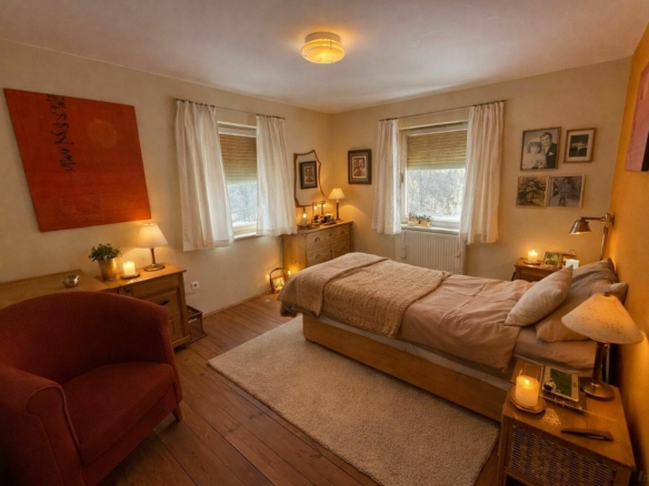 Zimmer 2 im OG, Deko KI-unterstützt